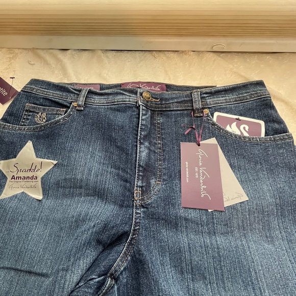 Gloria Vanderbilt Amanda jeans size 10 petite - Picture 4 of 6